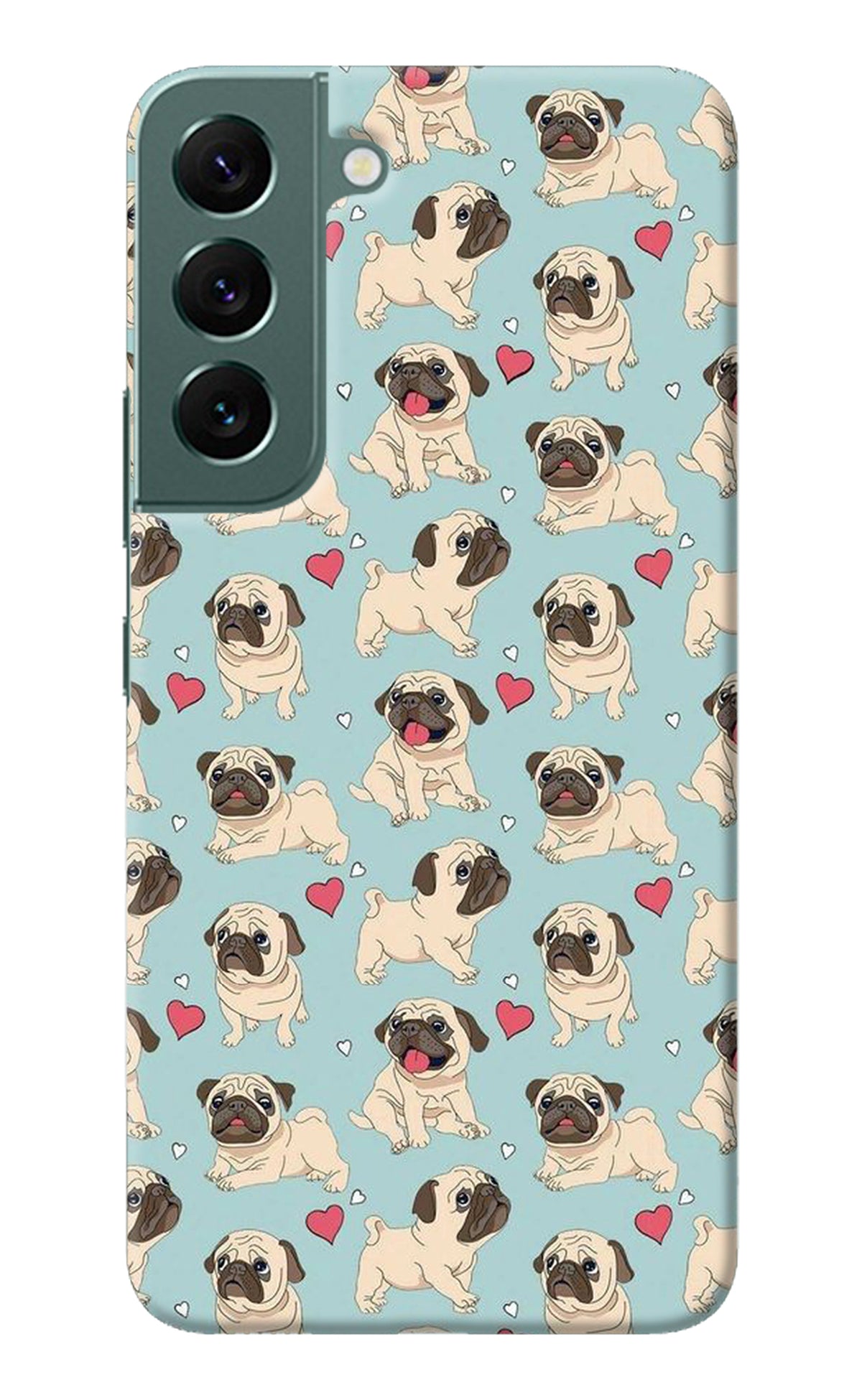 Pug Dog Samsung S22 Back Cover