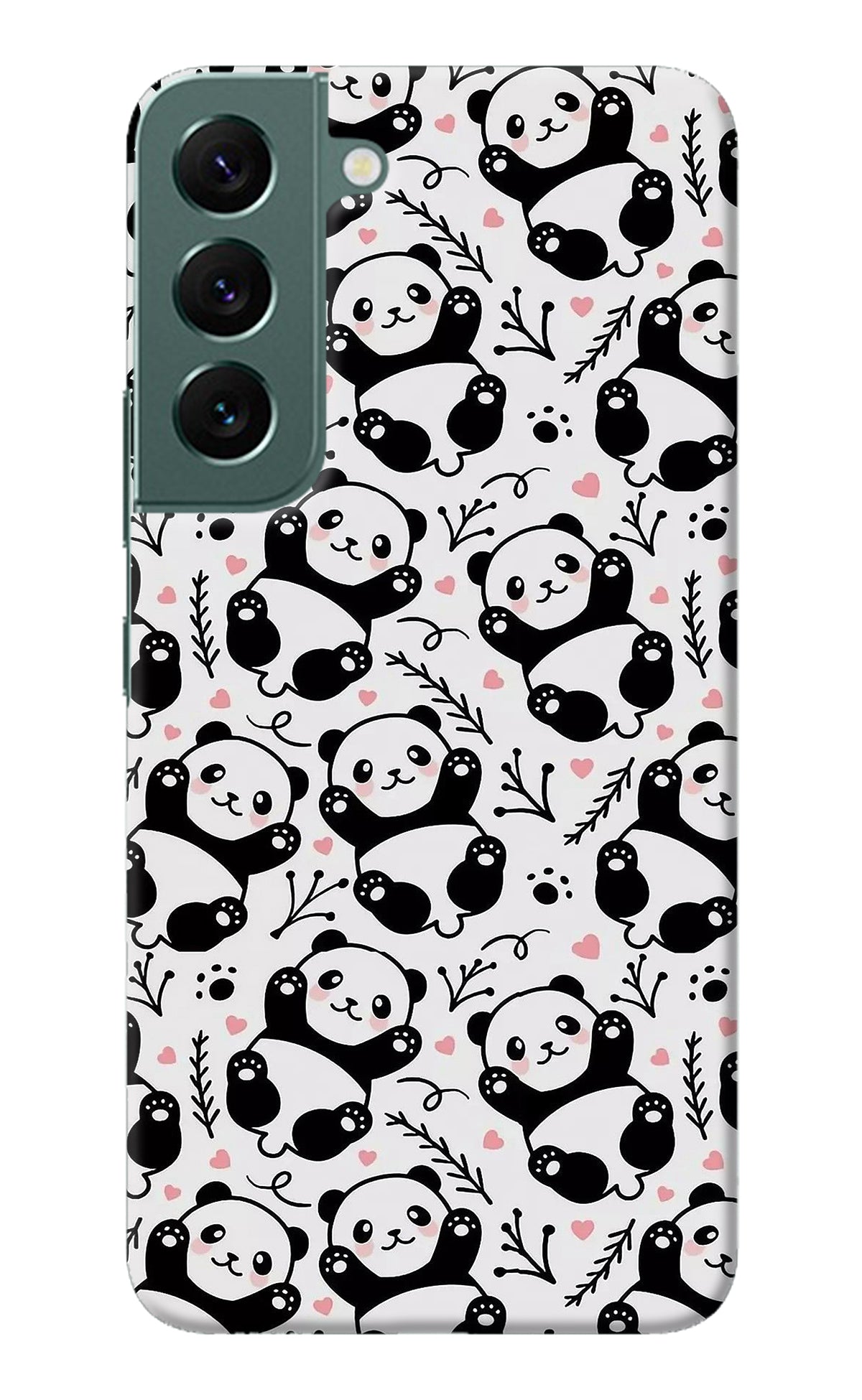 Cute Panda Samsung S22 Back Cover