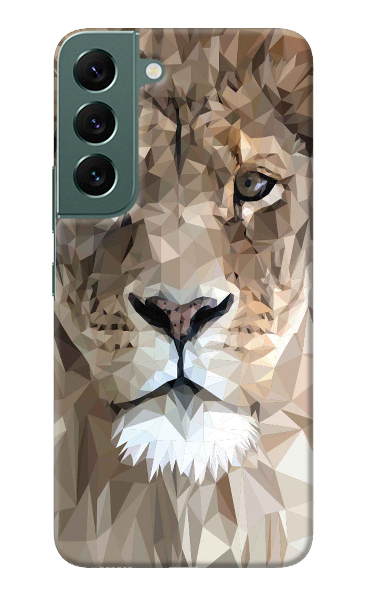 Lion Art Samsung S22 Back Cover
