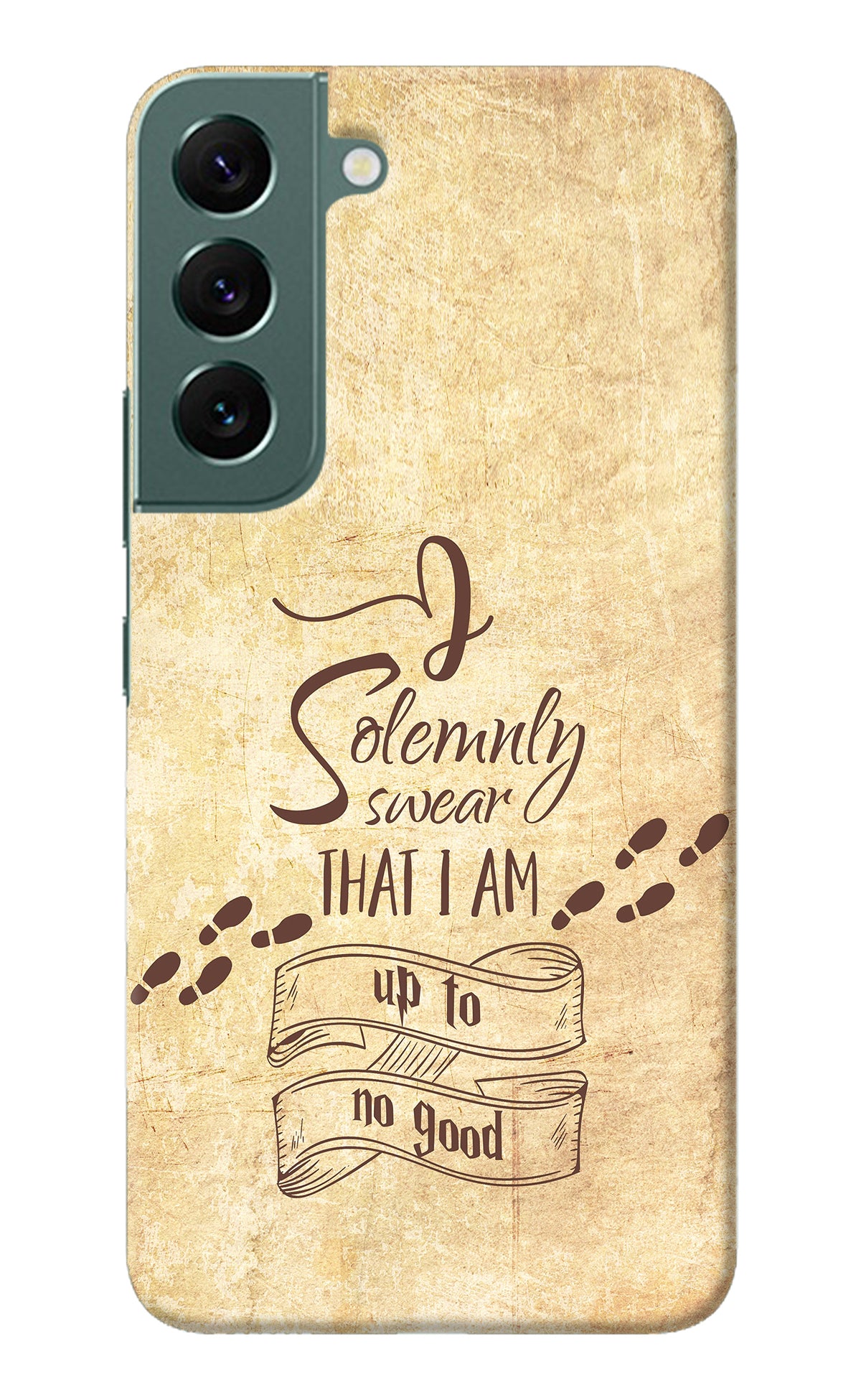 I Solemnly swear that i up to no good Samsung S22 Back Cover