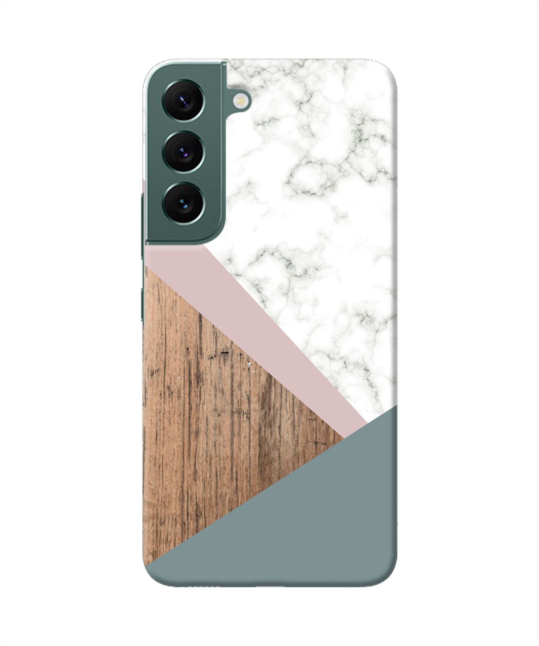 Marble wood Abstract Samsung S22 Back Cover