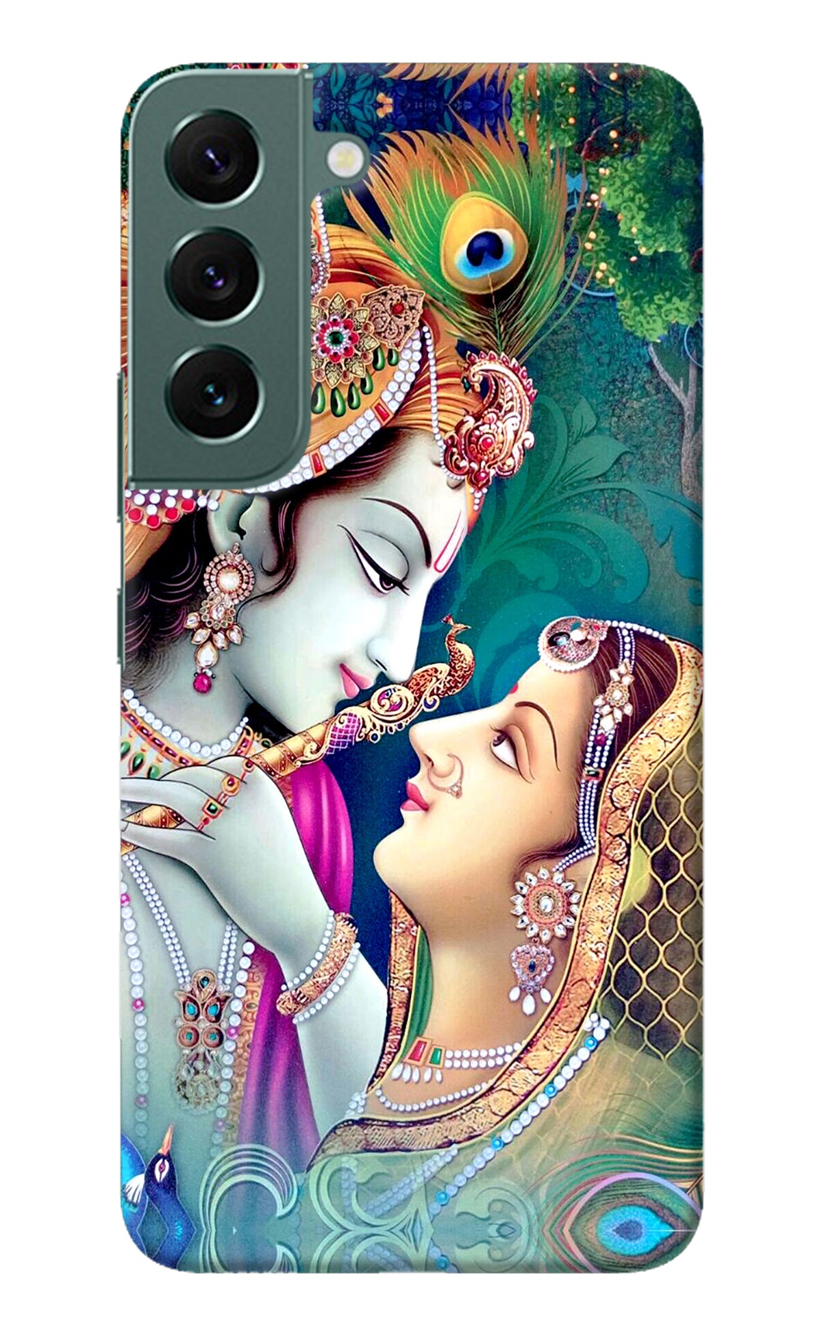 Lord Radha Krishna Samsung S22 Back Cover