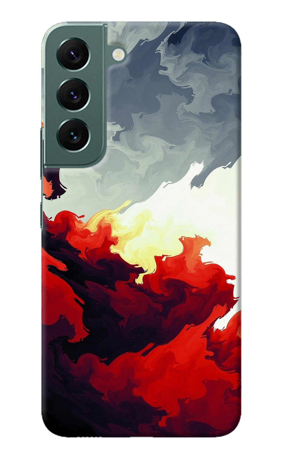 Fire Cloud Samsung S22 Back Cover