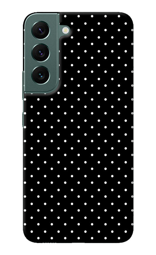 White Dots Samsung S22 Back Cover