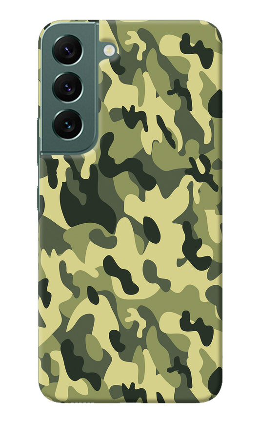 Camouflage Samsung S22 Back Cover