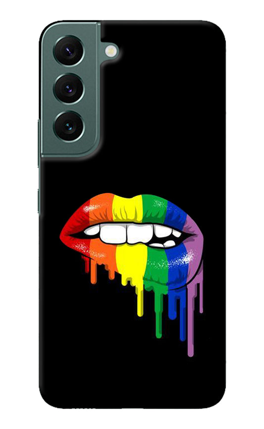 Lips Biting Samsung S22 Back Cover