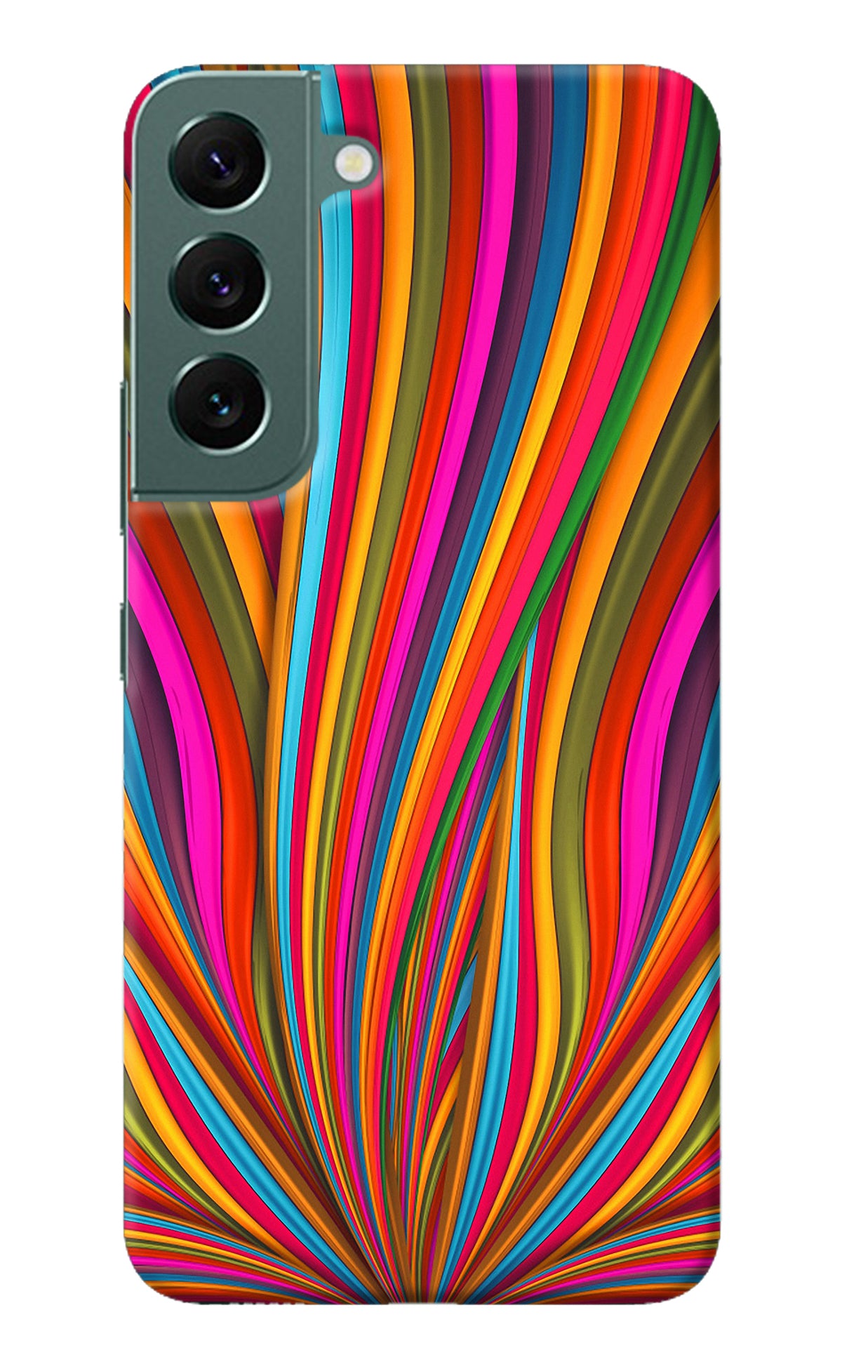Trippy Wavy Samsung S22 Back Cover