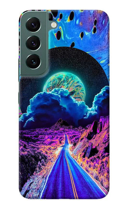 Psychedelic Painting Samsung S22 Back Cover