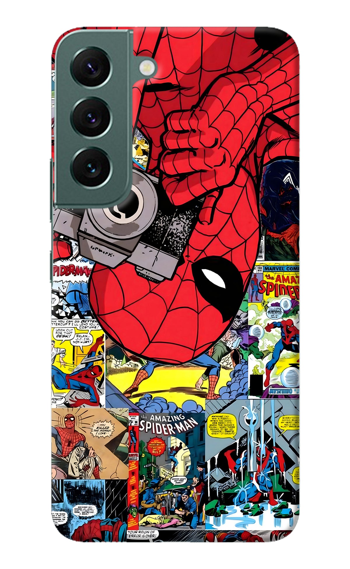 Spider Man Samsung S22 Back Cover