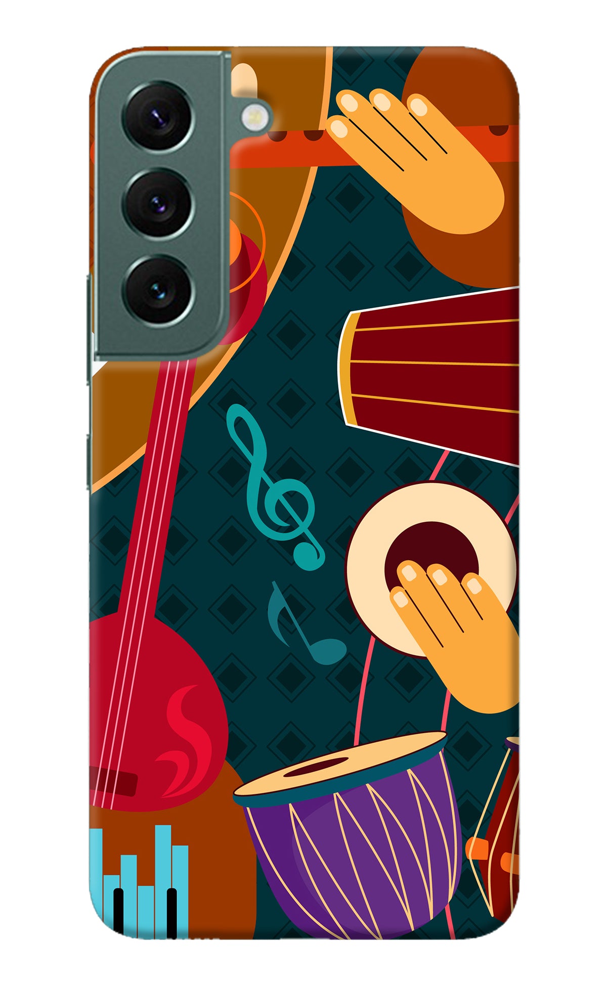 Music Instrument Samsung S22 Back Cover