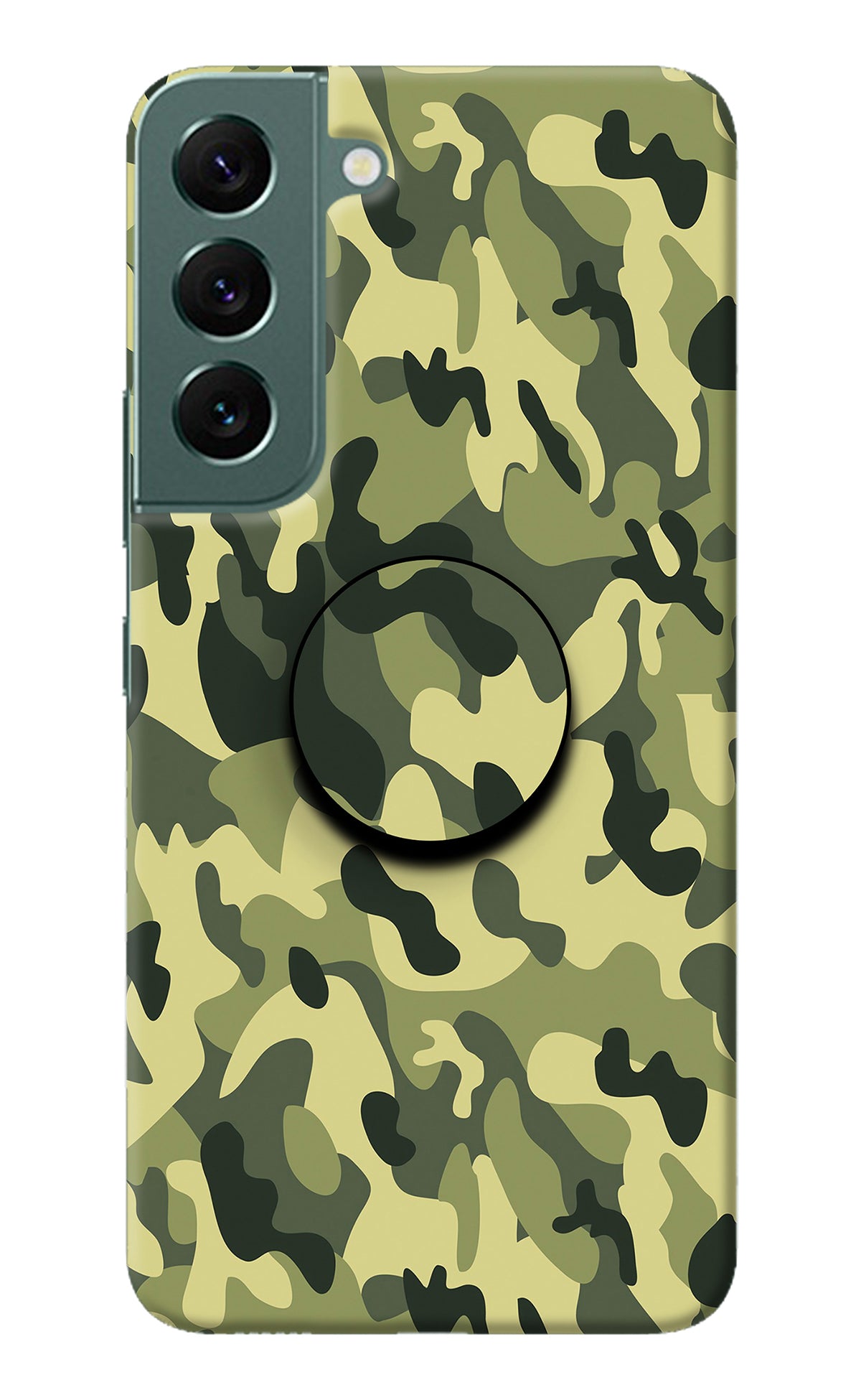 Camouflage Samsung S22 Pop Case