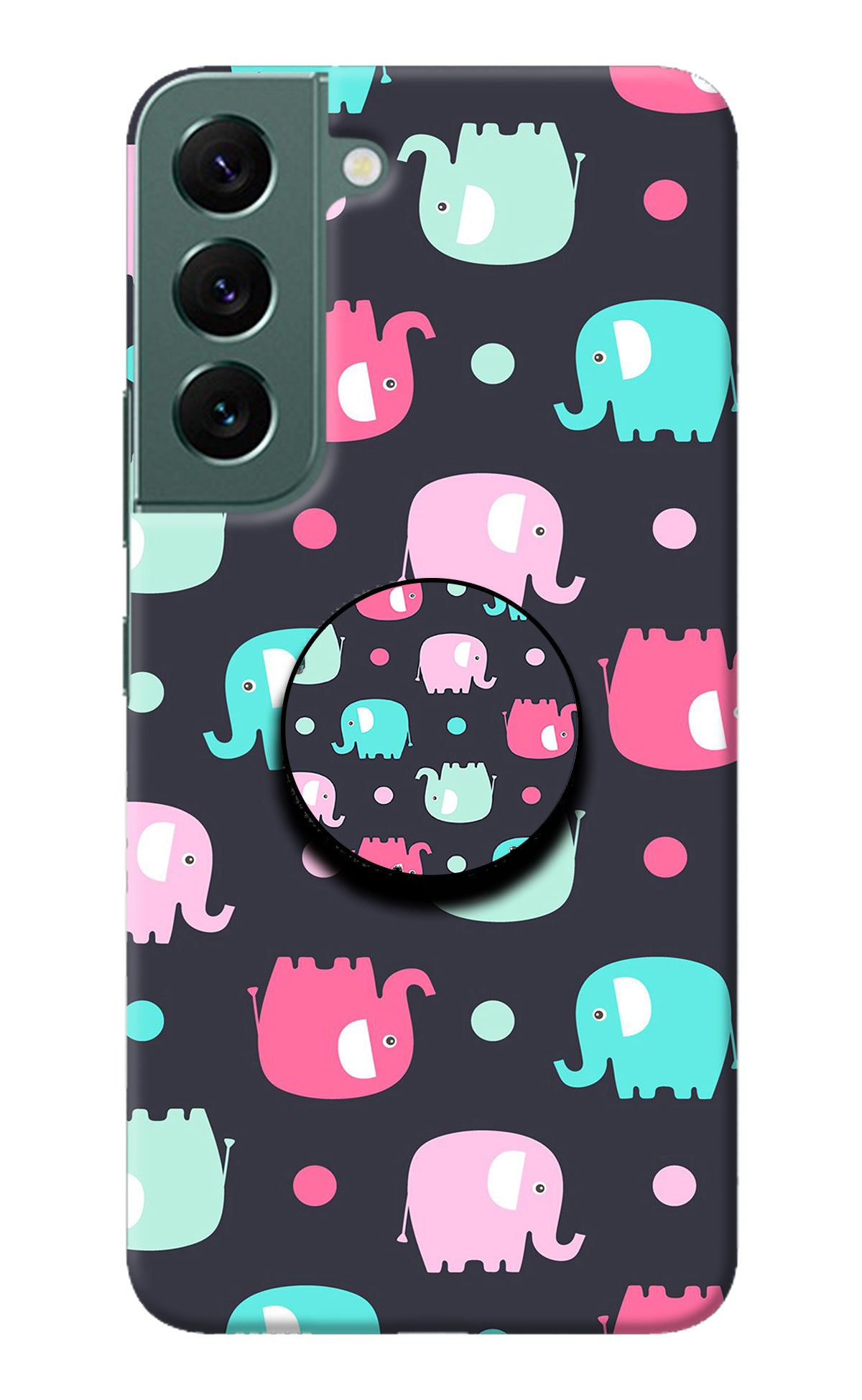 Baby Elephants Samsung S22 Pop Case