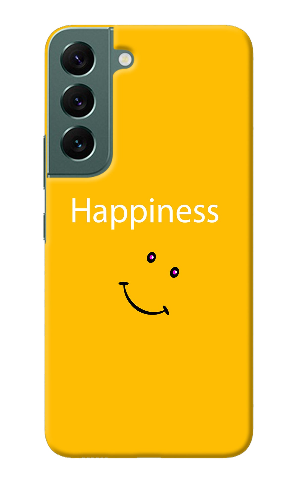 Happiness With Smiley Samsung S22 Plus Back Cover