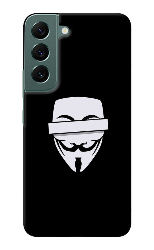 Anonymous Face Samsung S22 Plus Back Cover