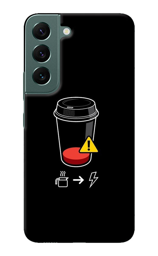 Coffee Samsung S22 Plus Back Cover