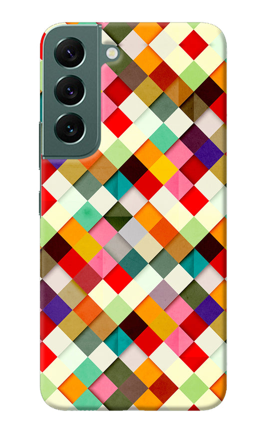 Geometric Abstract Colorful Samsung S22 Plus Back Cover