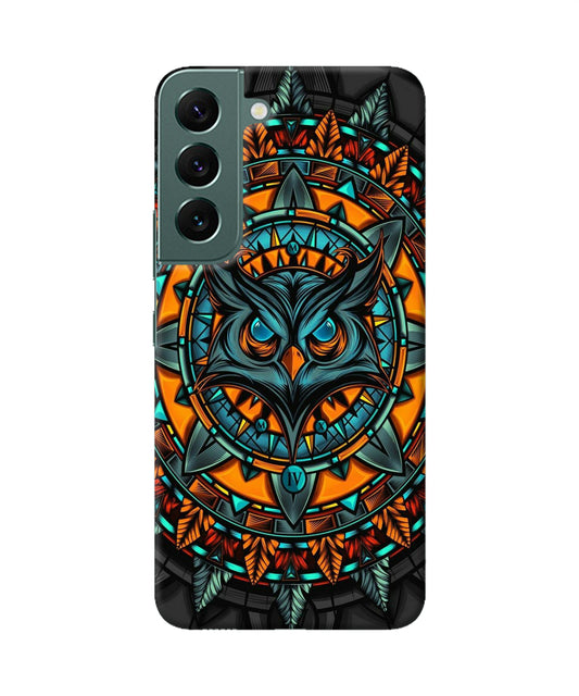 Angry Owl Art Samsung S22 Plus Back Cover