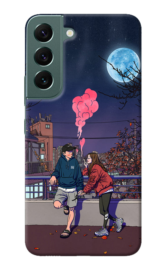 Chilling Couple Samsung S22 Plus Back Cover