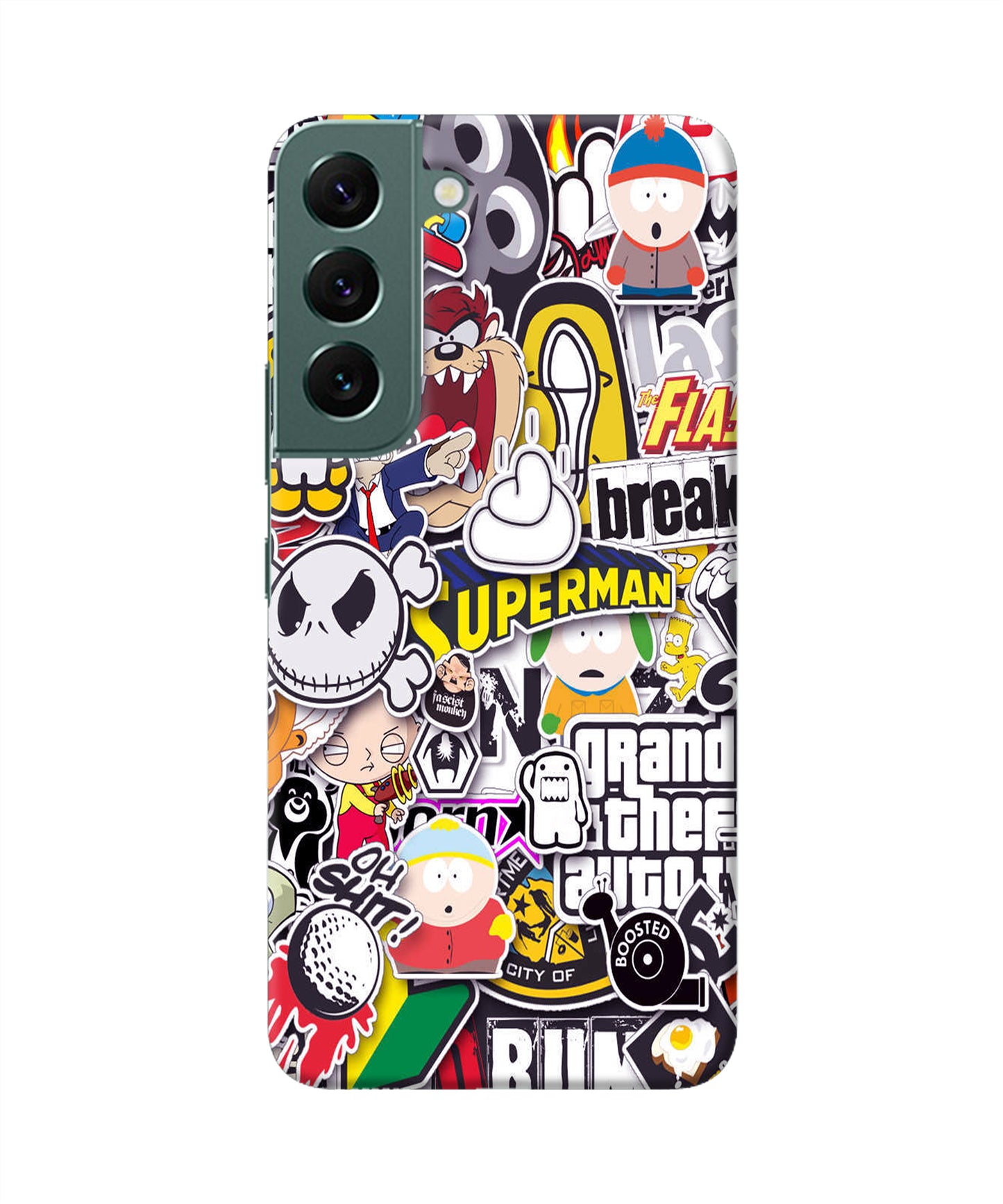 Sticker Bomb Samsung S22 Plus Back Cover