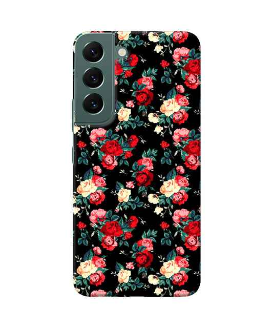 Rose Pattern Samsung S22 Plus Back Cover