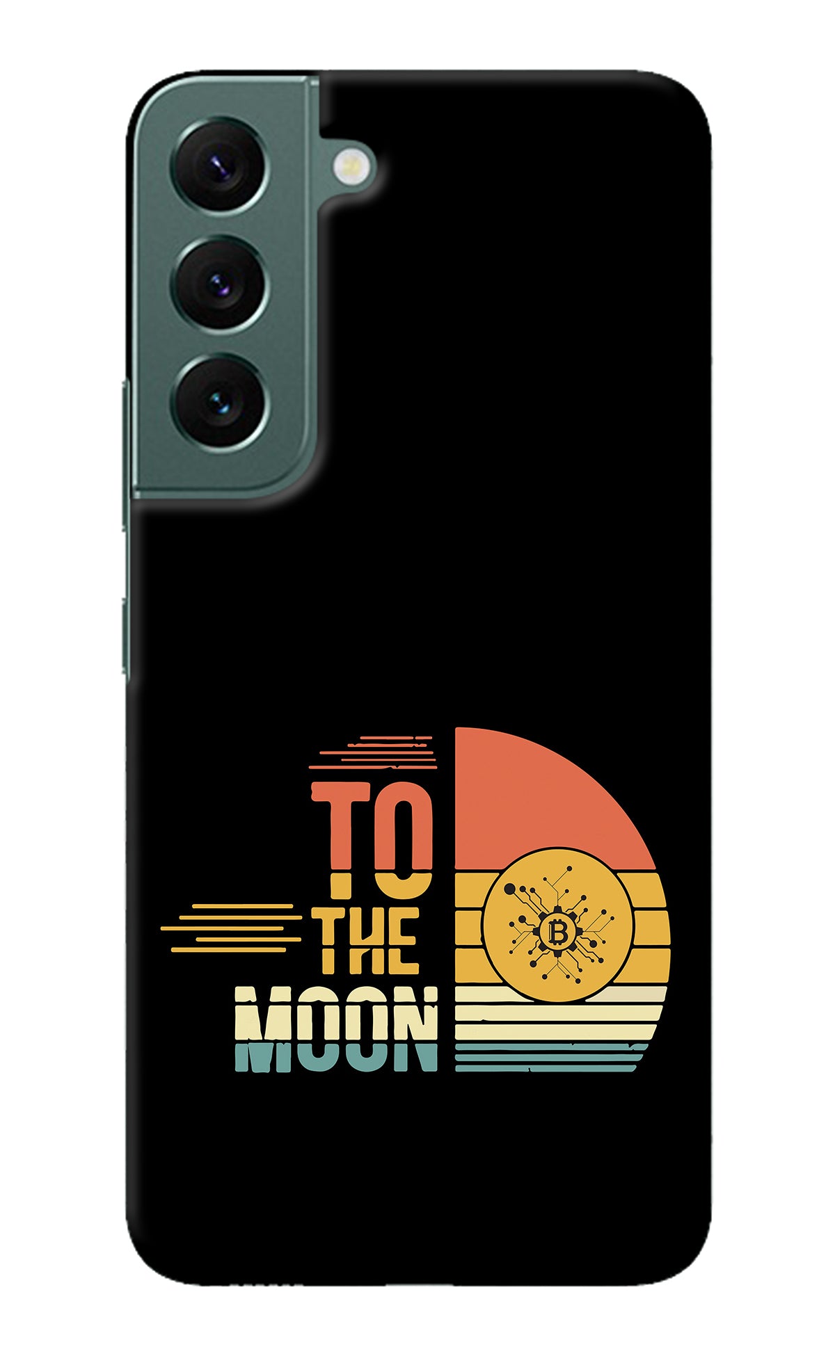 To the Moon Samsung S22 Plus Back Cover