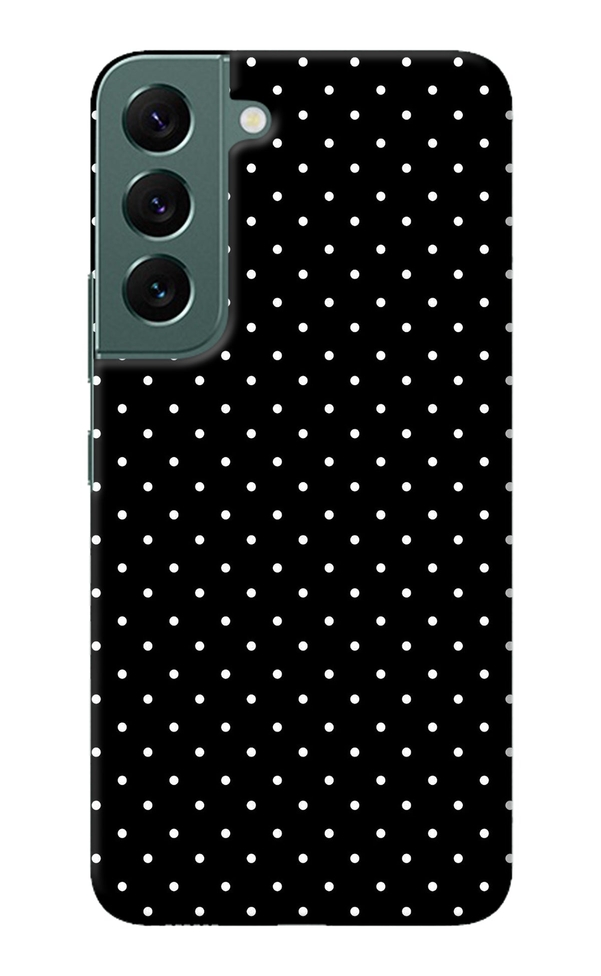 White Dots Samsung S22 Plus Back Cover