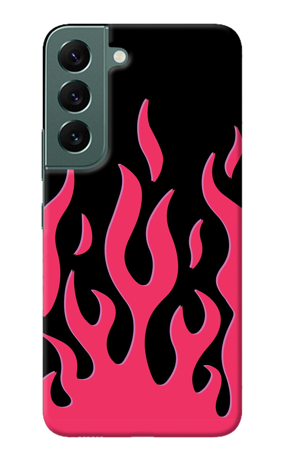 Fire Flames Samsung S22 Plus Back Cover