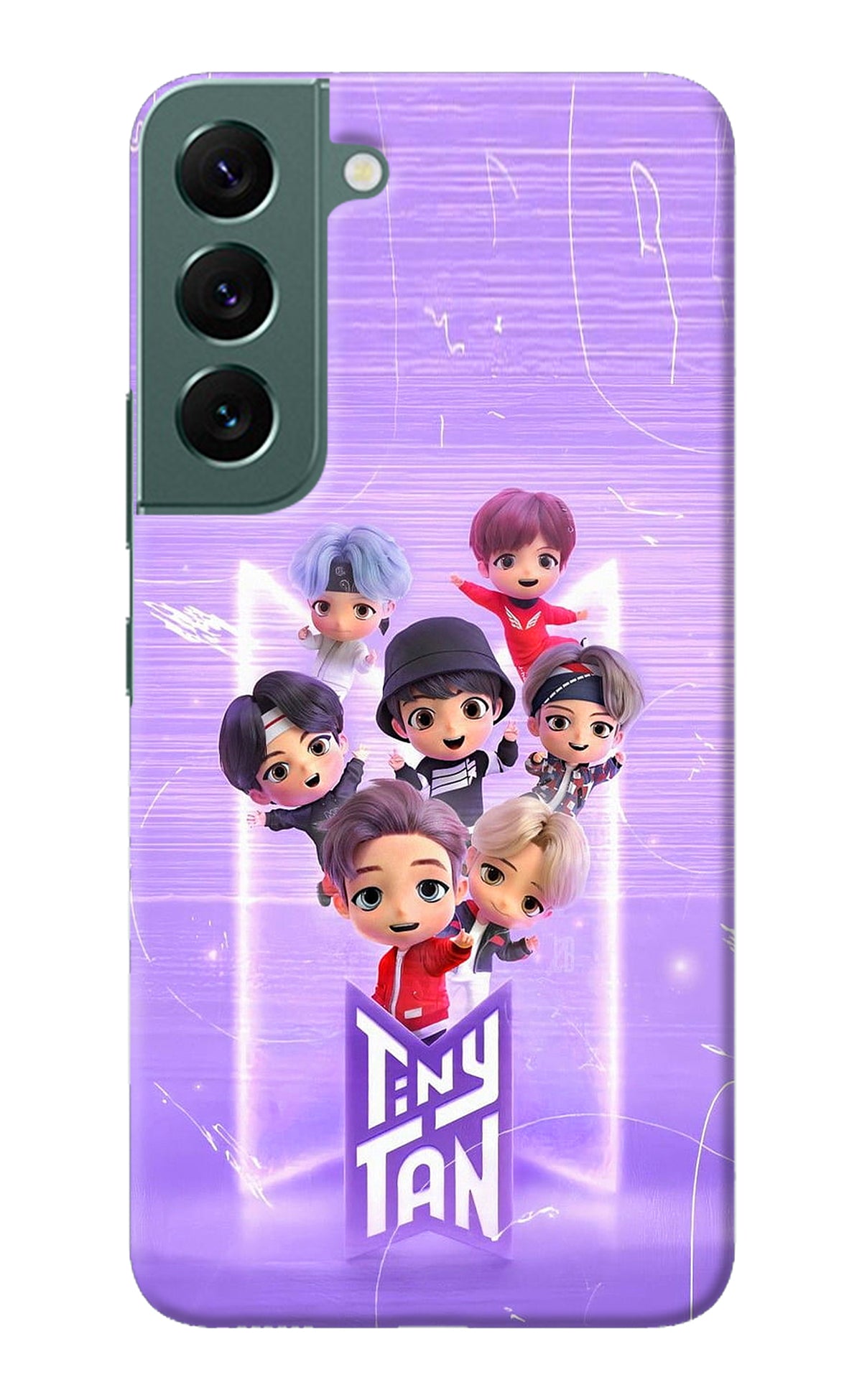 BTS Tiny Tan Samsung S22 Plus Back Cover