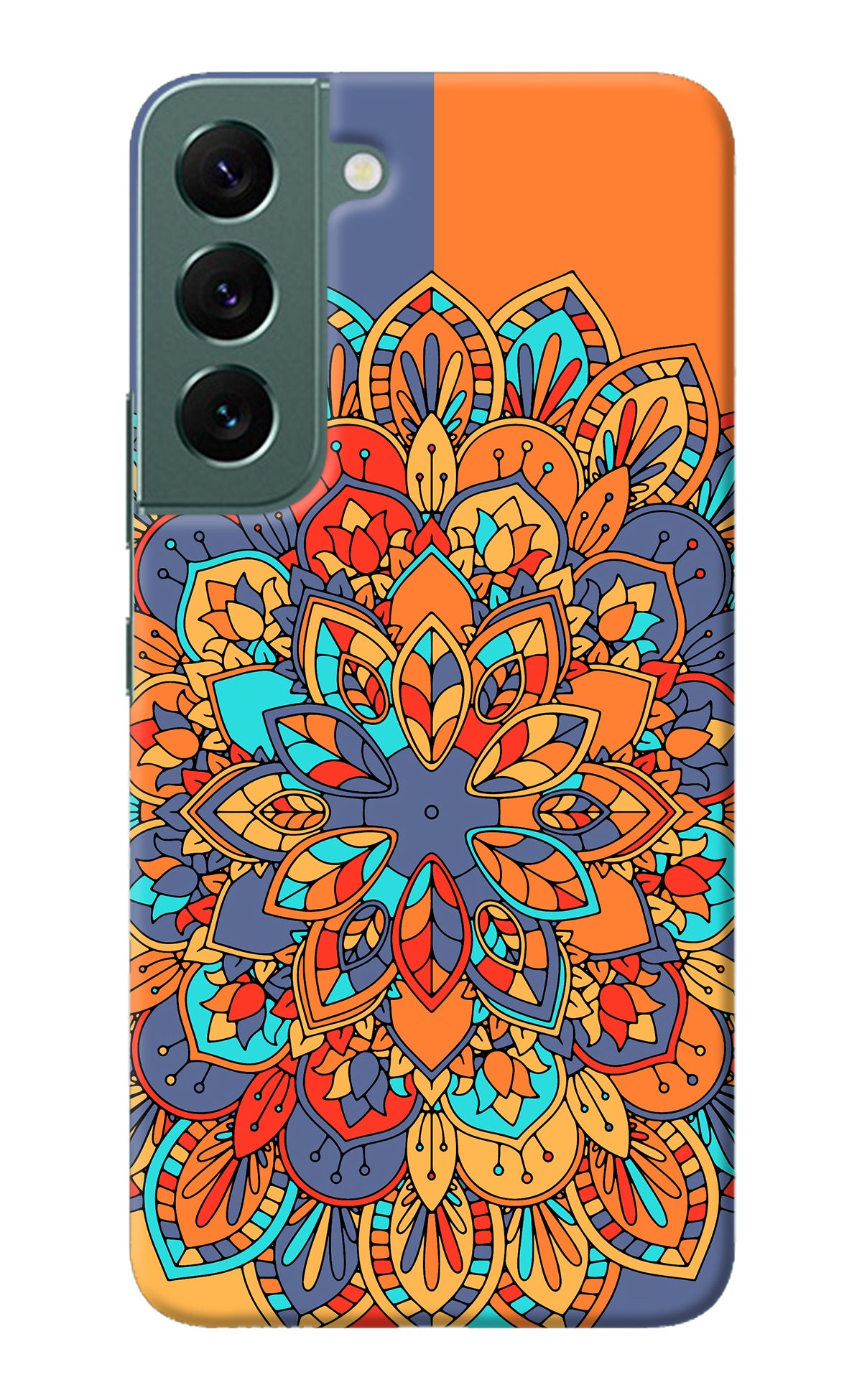 Color Mandala Samsung S22 Plus Back Cover