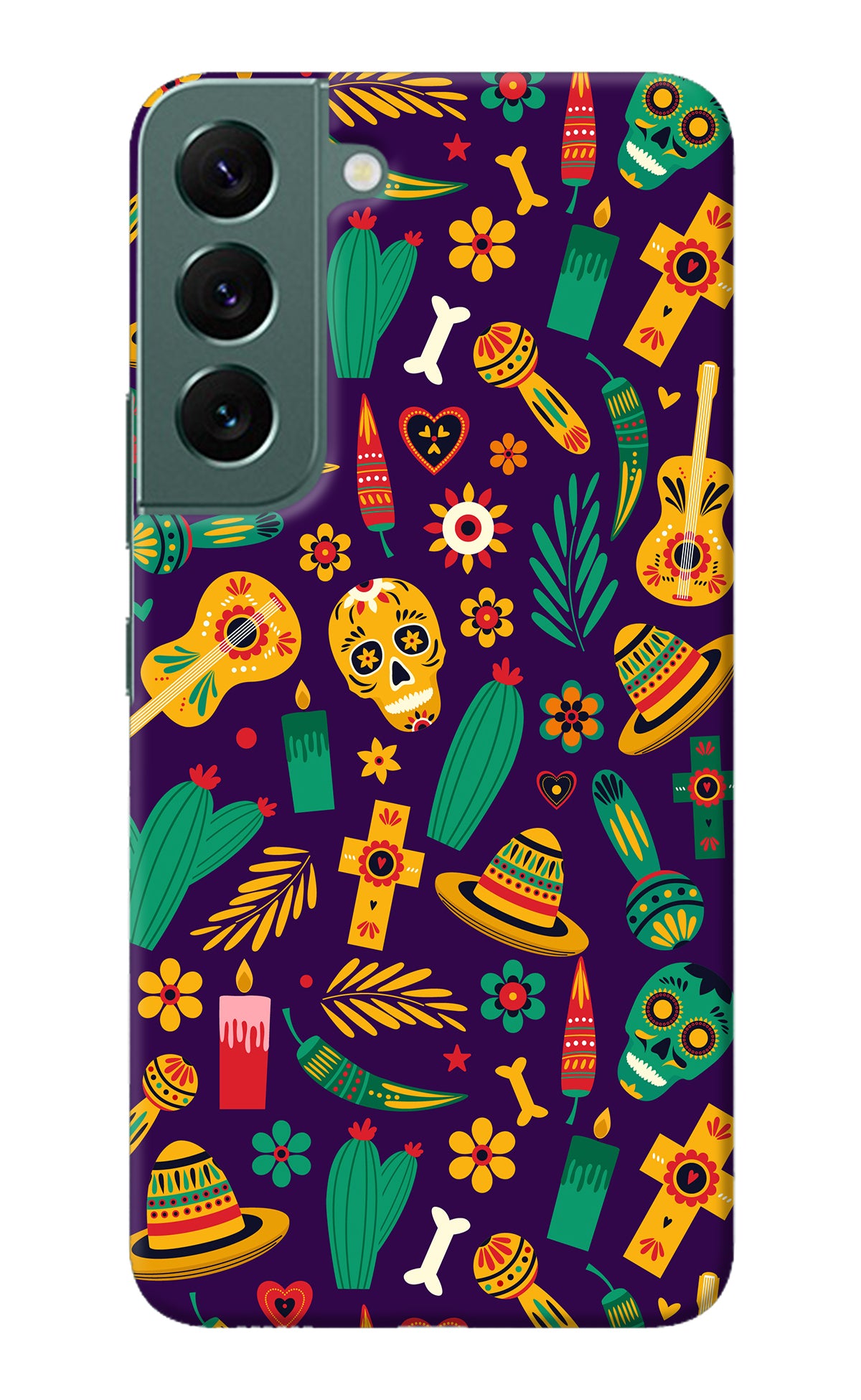 Mexican Artwork Samsung S22 Plus Back Cover