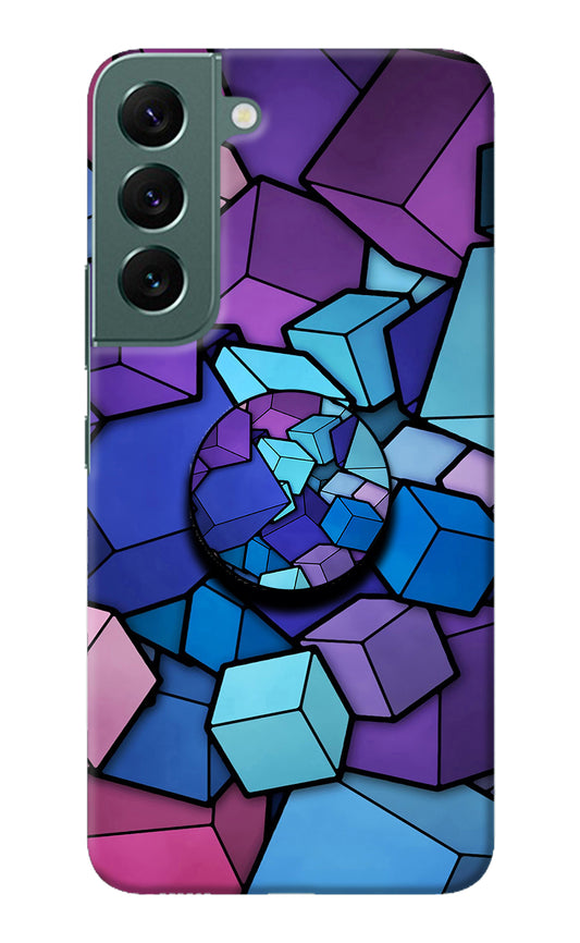 Cubic Abstract Samsung S22 Plus Pop Case