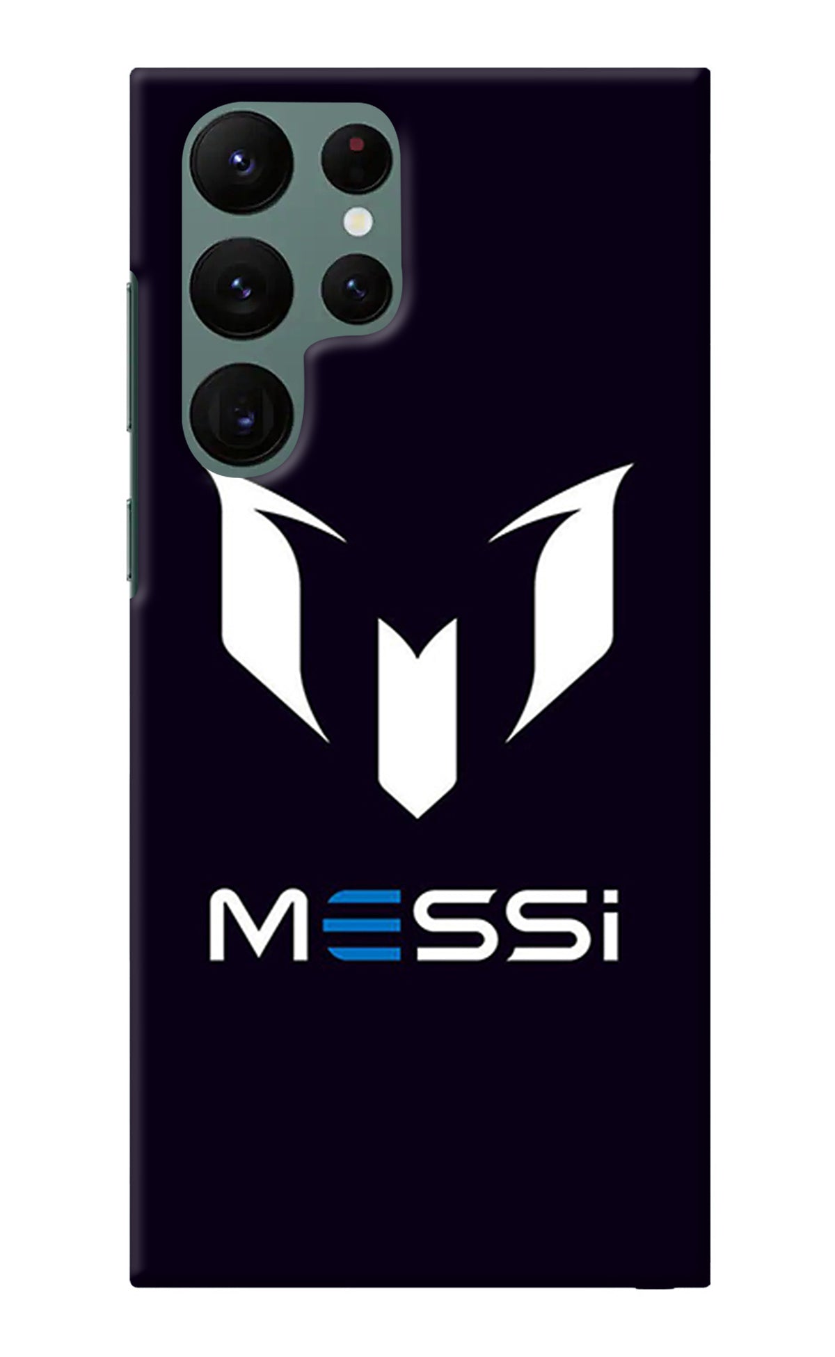 Messi Logo Samsung S22 Ultra Back Cover