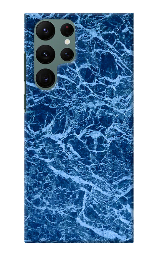 Blue Marble Samsung S22 Ultra Back Cover