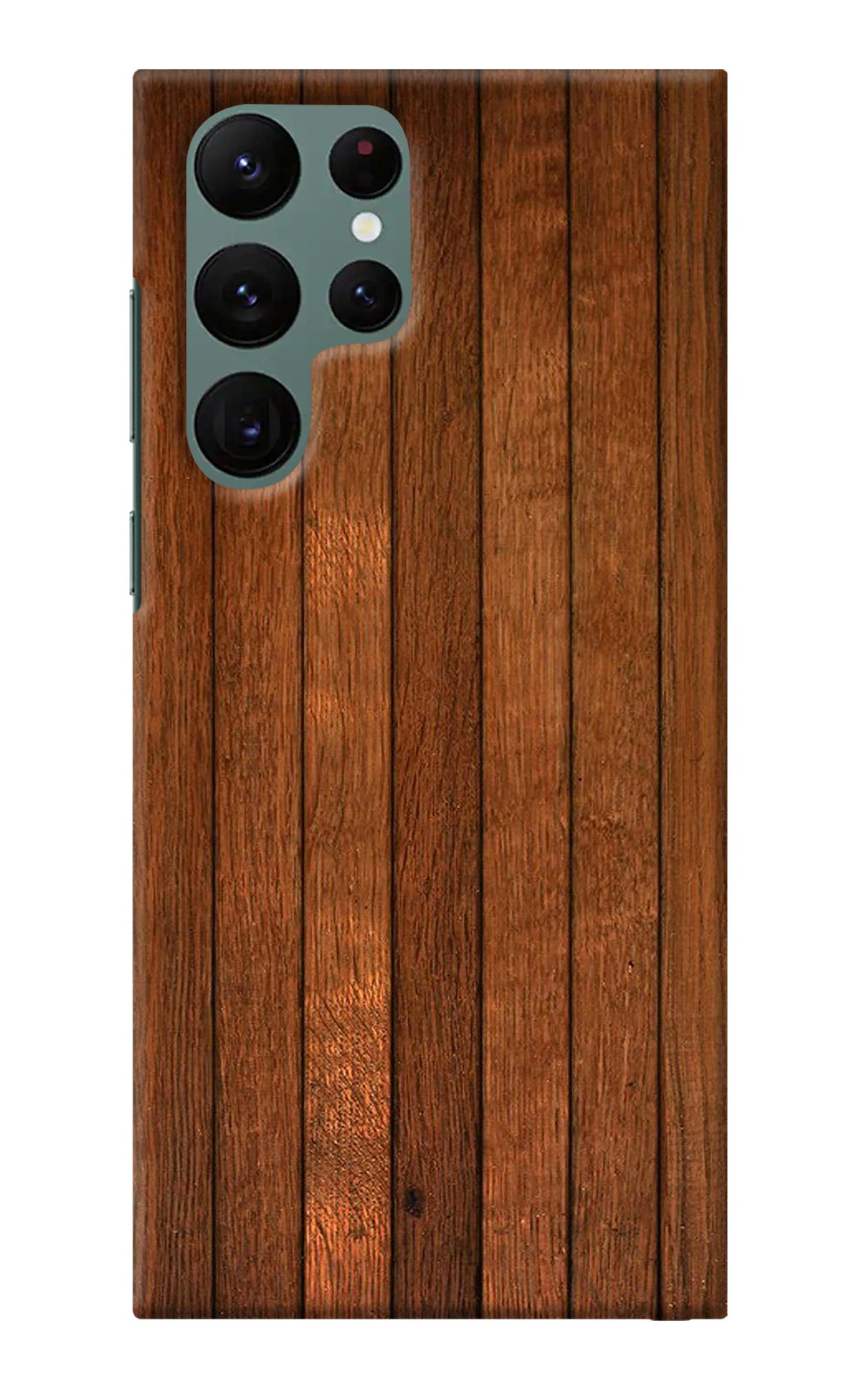 Wooden Artwork Bands Samsung S22 Ultra Back Cover