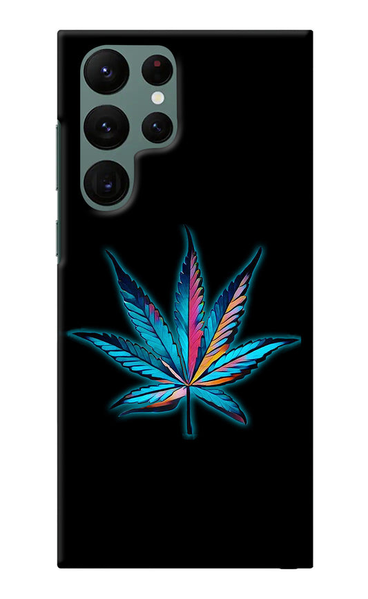 Weed Samsung S22 Ultra Back Cover