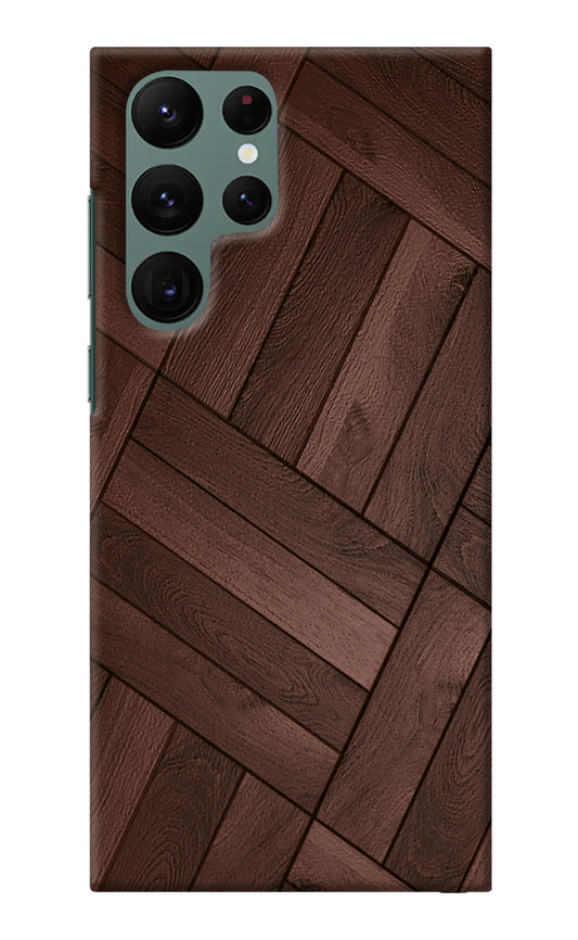 Wooden Texture Design Samsung S22 Ultra Back Cover