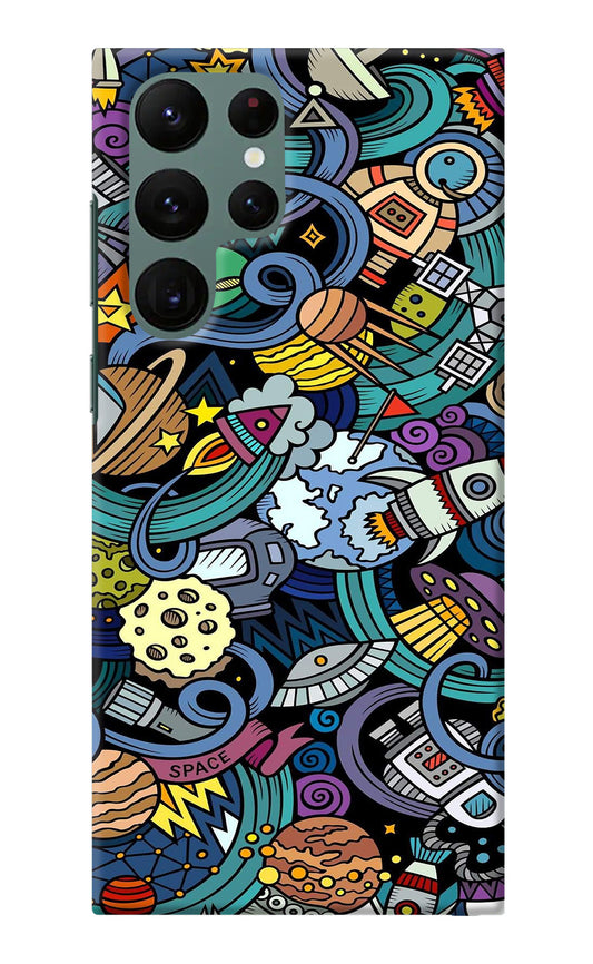 Space Abstract Samsung S22 Ultra Back Cover