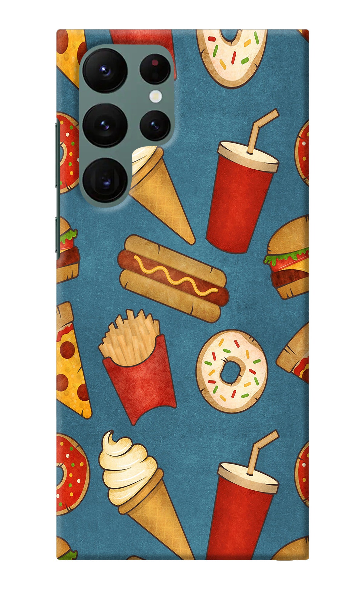 Foodie Samsung S22 Ultra Back Cover