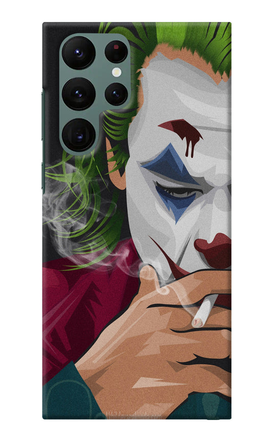 Joker Smoking Samsung S22 Ultra Back Cover