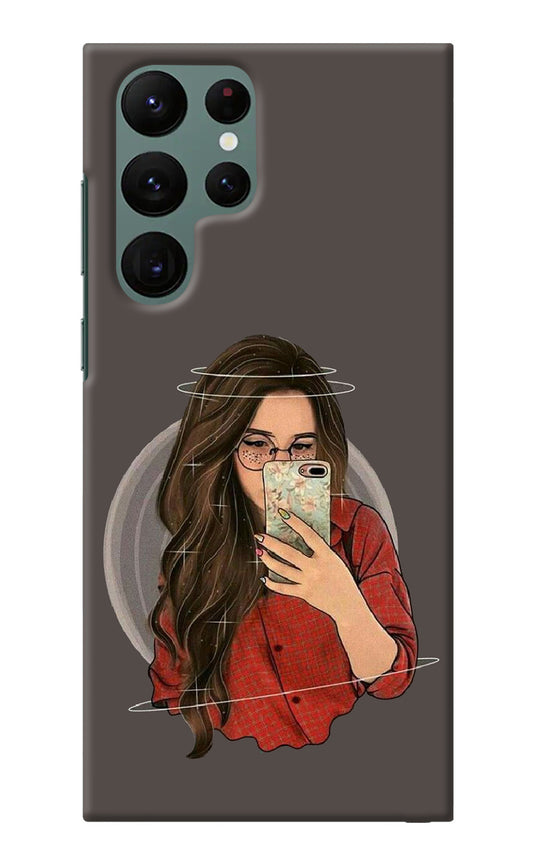 Selfie Queen Samsung S22 Ultra Back Cover
