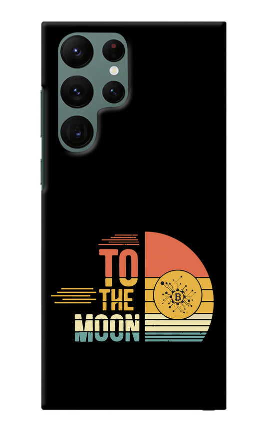 To the Moon Samsung S22 Ultra Back Cover