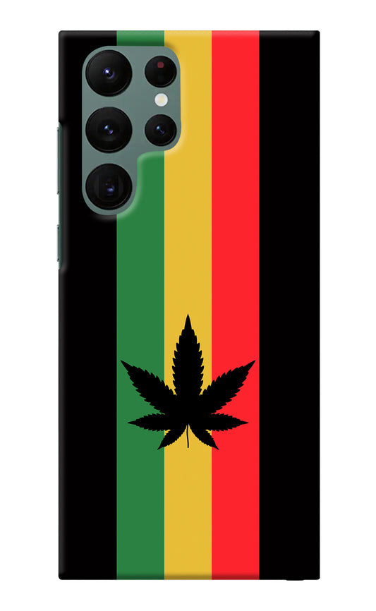 Weed Flag Samsung S22 Ultra Back Cover