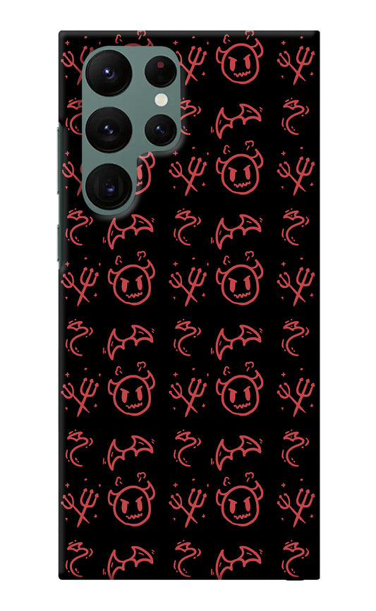 Devil Samsung S22 Ultra Back Cover