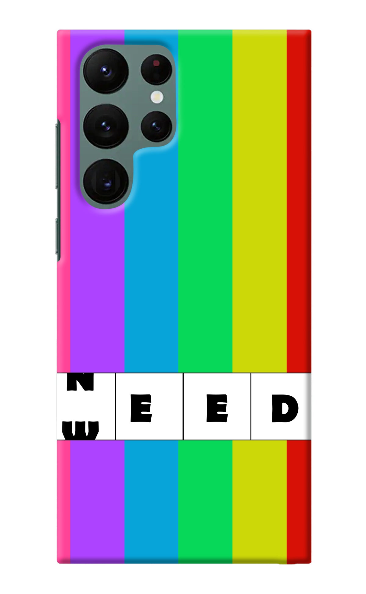 Need Weed Samsung S22 Ultra Back Cover