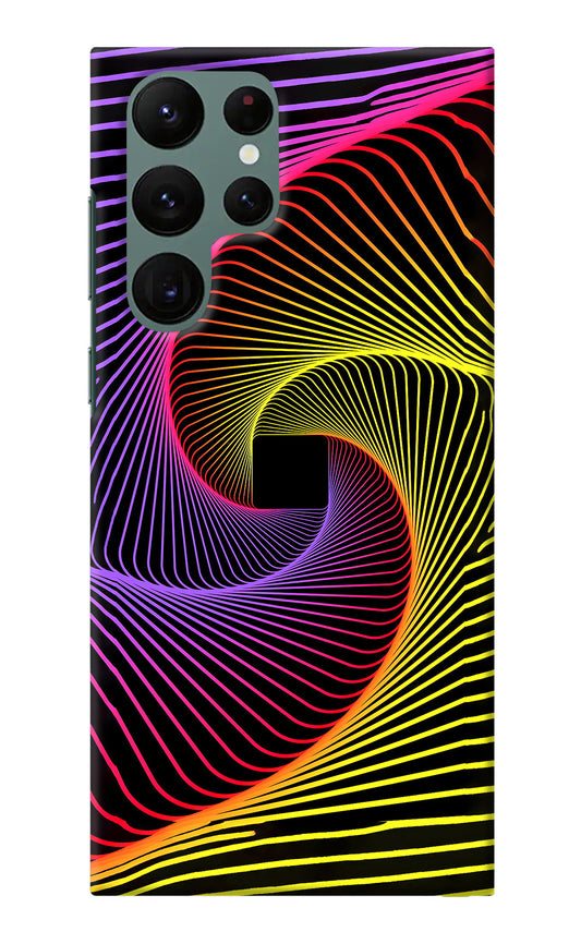 Colorful Strings Samsung S22 Ultra Back Cover