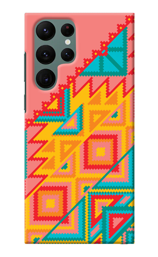 Aztec Tribal Samsung S22 Ultra Back Cover