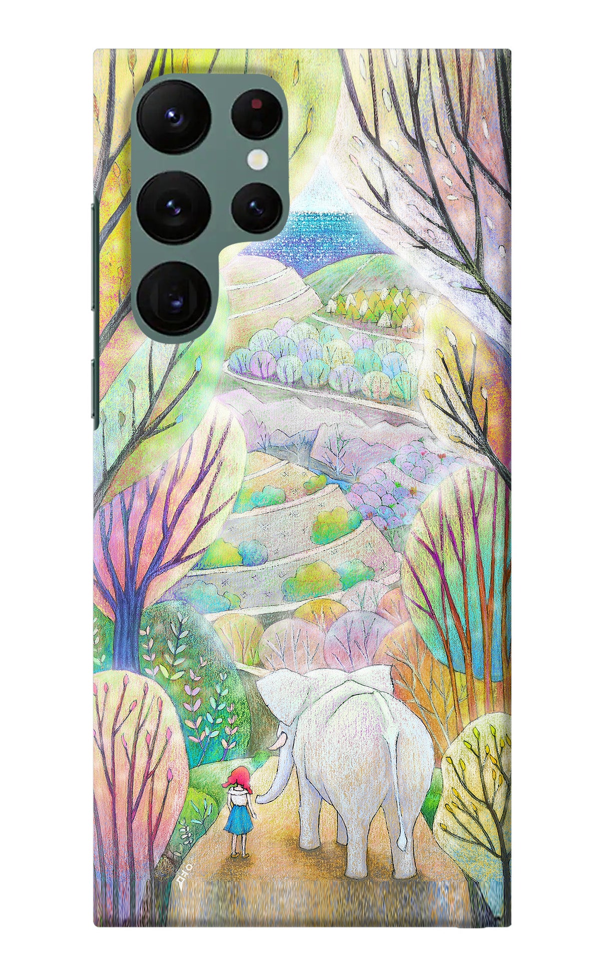 Nature Painting Samsung S22 Ultra Back Cover