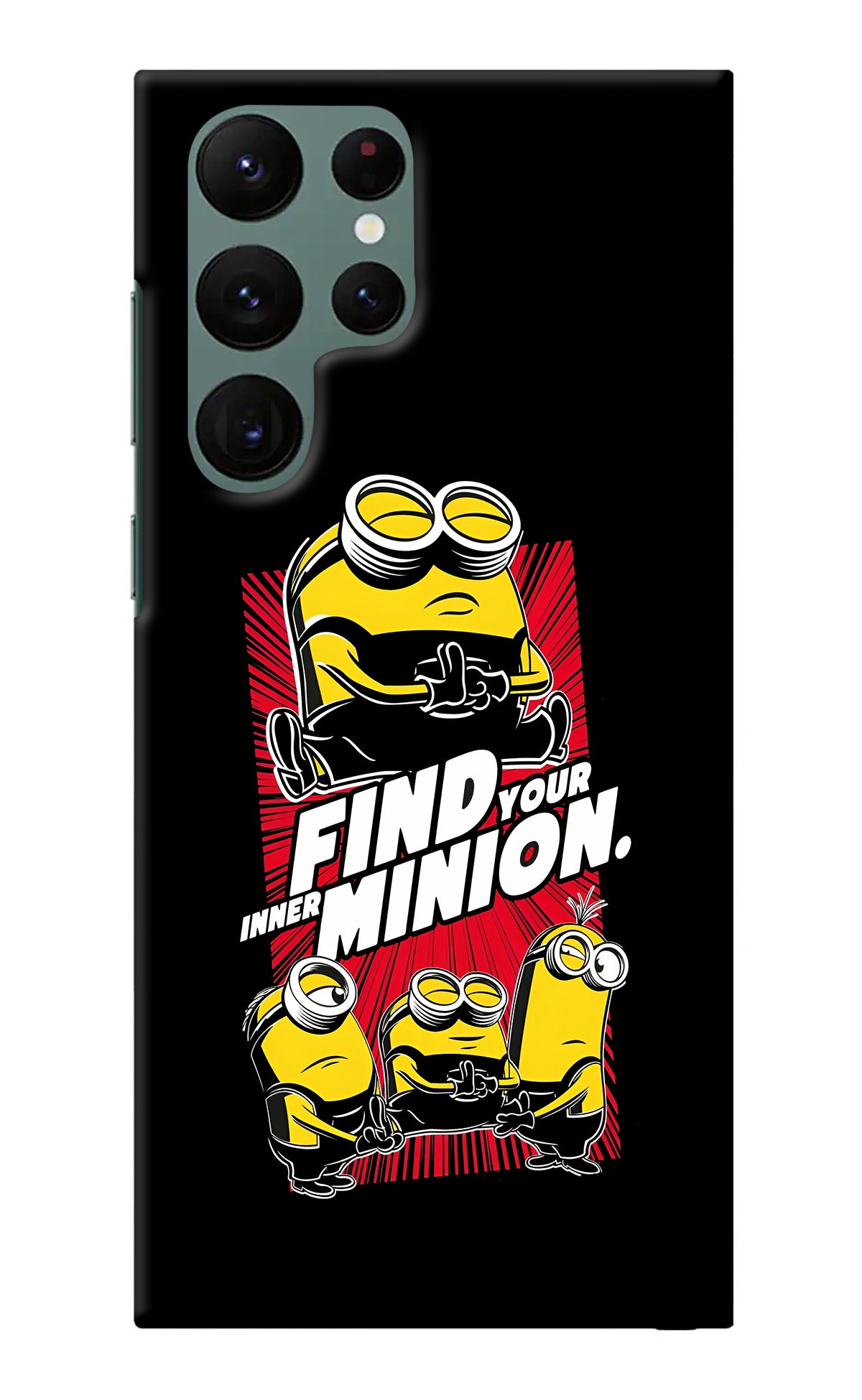 Find your inner Minion Samsung S22 Ultra Back Cover