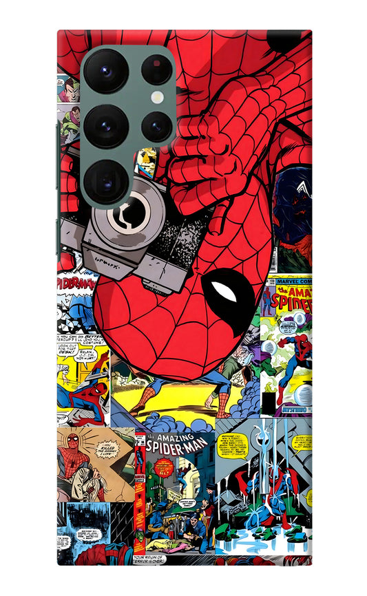 Spider Man Samsung S22 Ultra Back Cover