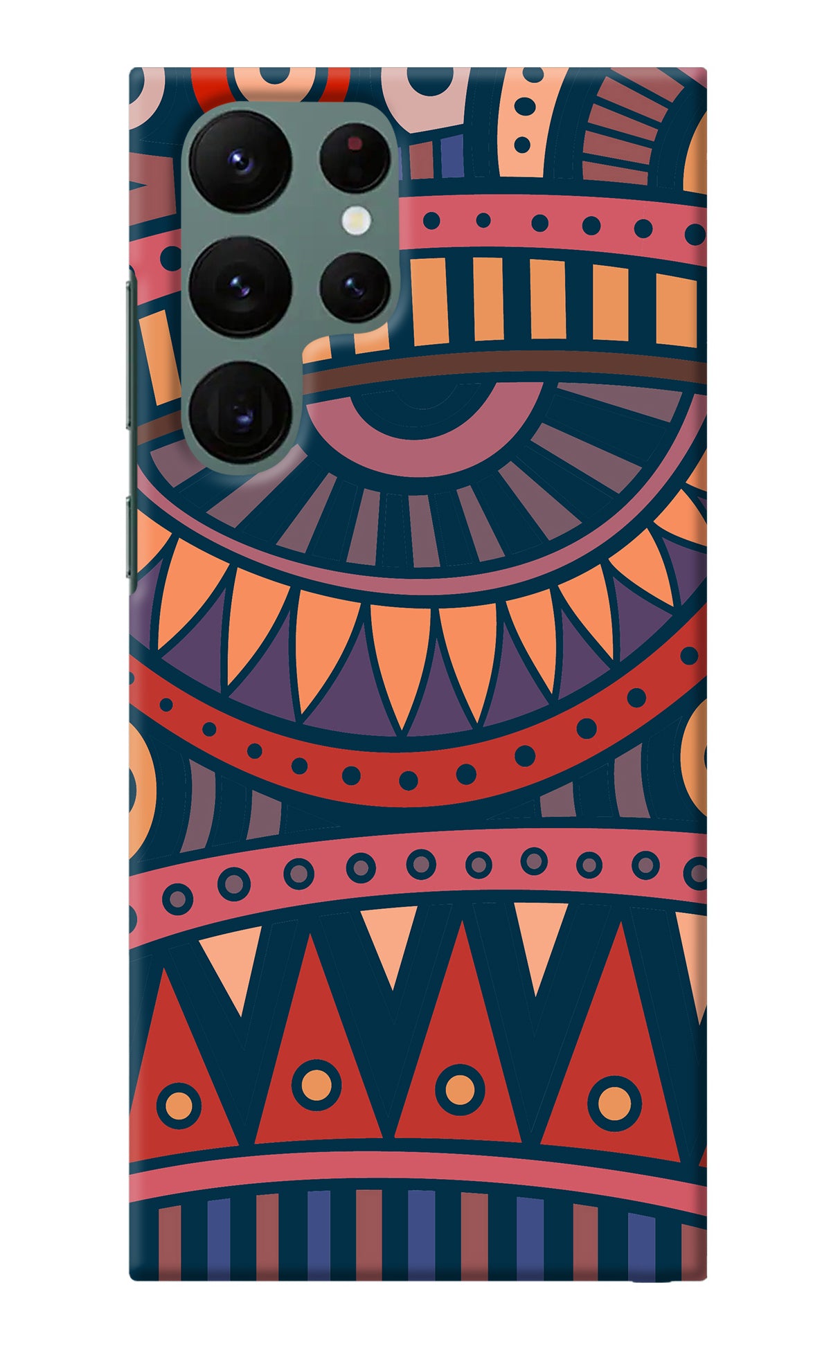 African Culture Design Samsung S22 Ultra Back Cover